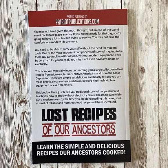 LOST RECIPES OF OUR ANCESTORS Learn How To Cook Without Electricity New Book - Picture 2 of 8